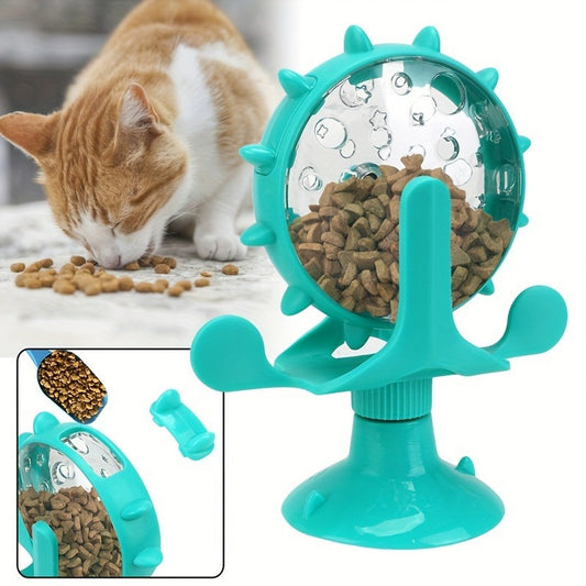 Puzzle Interactiv Pisici – Hrănitor Lent & Antrenament IQ cu Clopoțel