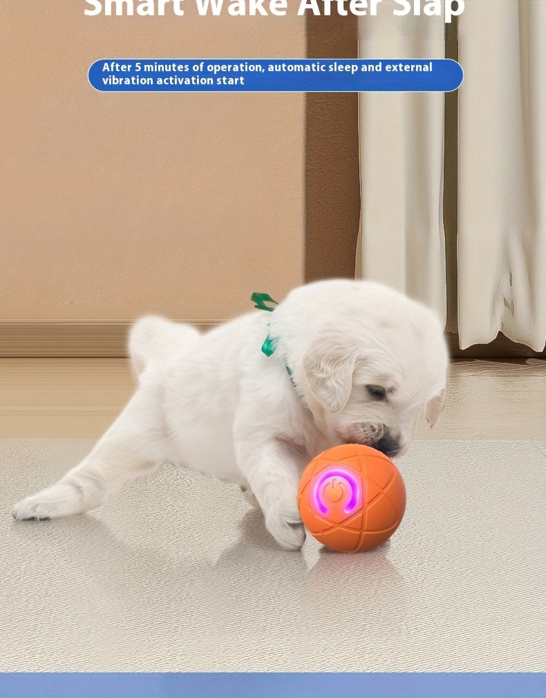 Minge Interactivă LED Câini – Durabilă & Reîncărcabilă USB, Mișcare Automată